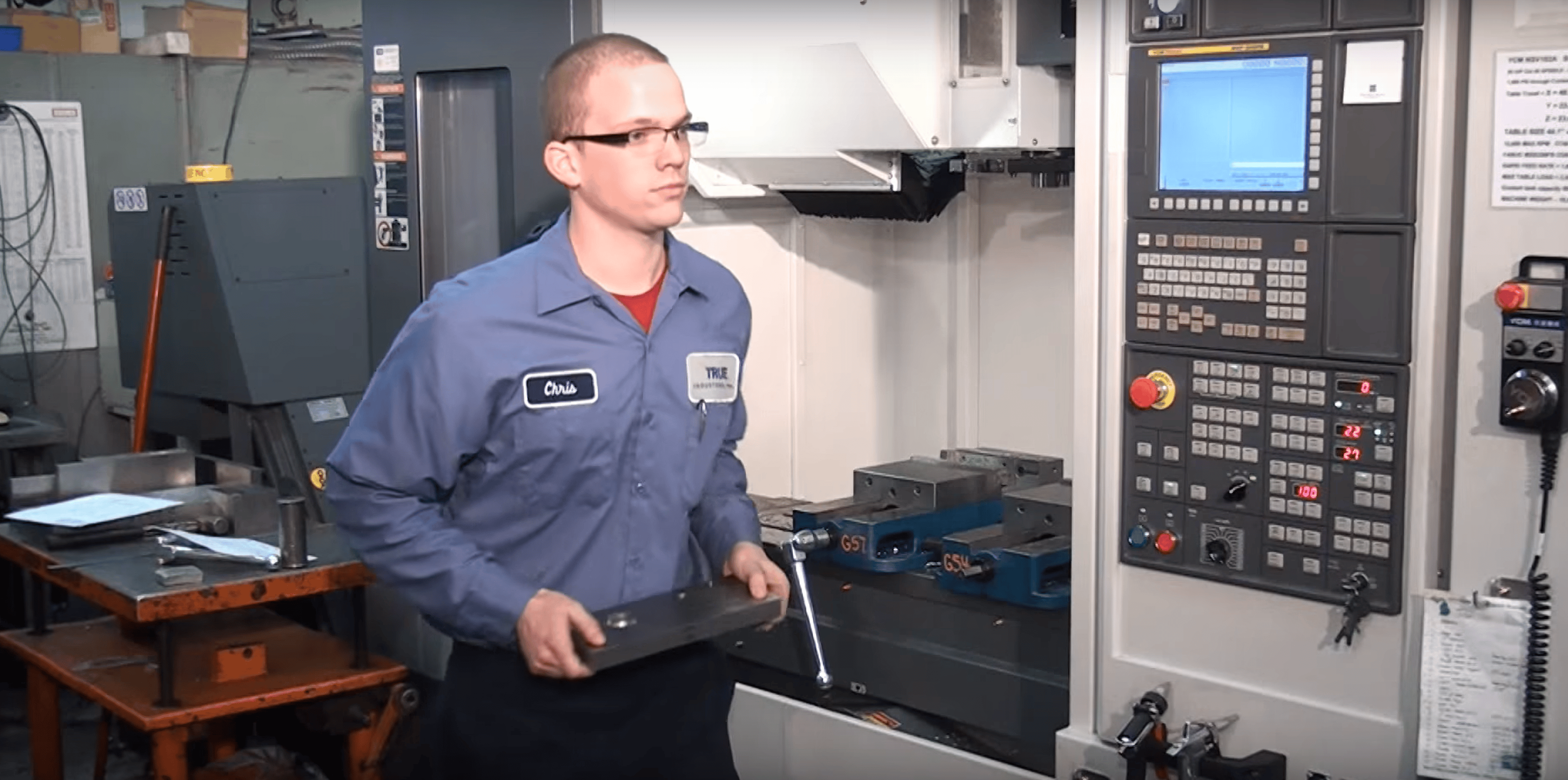 CNC machinist