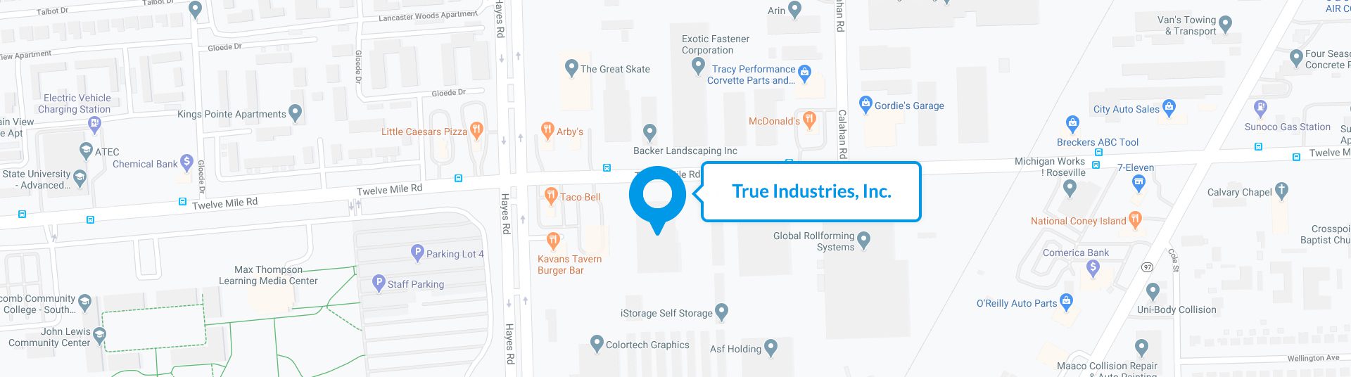 Get directions to True Industries